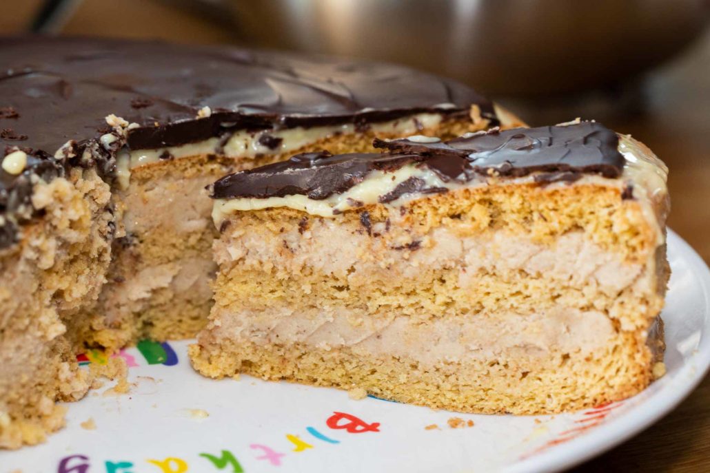 Zuckerfreie Maronitorte