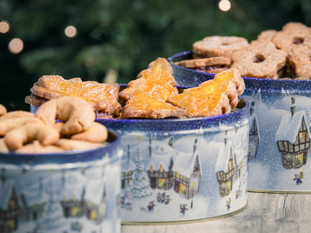 Haselnuss Kekse für Weihnachten